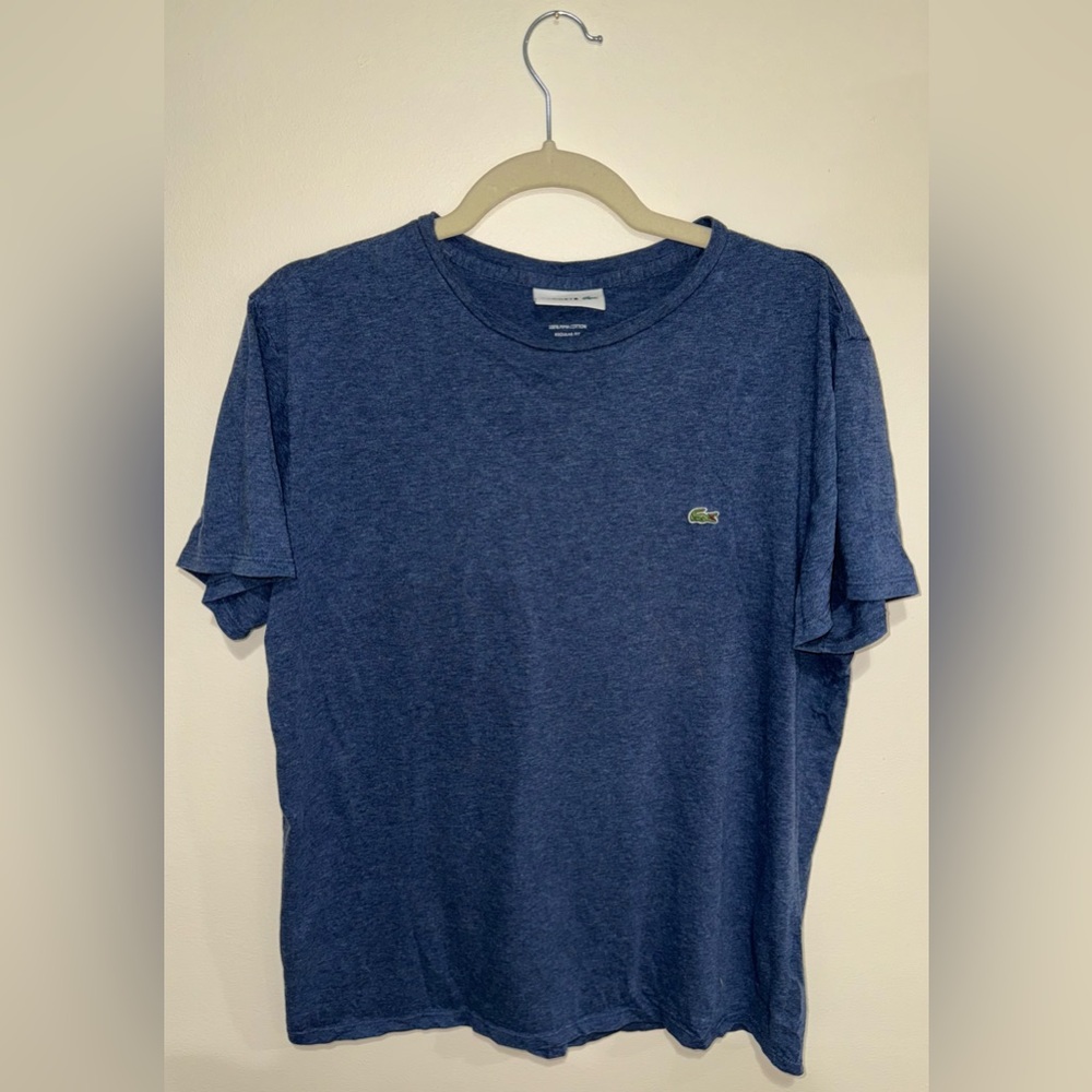 Barely worn, navy blue Lacoste t-shirt.